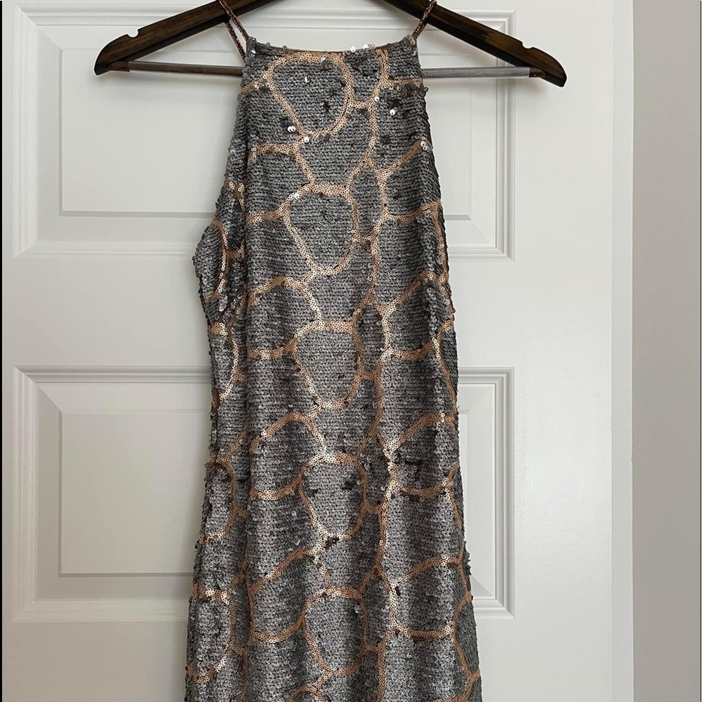 Sparkly mini dress